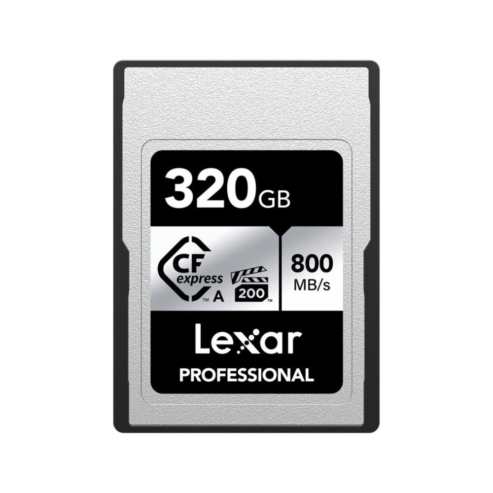 Lexar 320GB CFexpress Type A Silver Series Card Lexar 320GB CFexpress Type A Silver Series Card